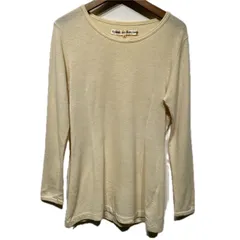 【中古】　COMME des GARCONS　セーター　ニット　トップス　クルーネック　ウール　ナイロン　無地　インナー　レイヤード　No.GT-05067M　日本製　古着　/1156のサムネイル