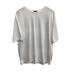 美品】ツキドットエス 半袖 Tシャツ コットン クルーネック 日本製 白 