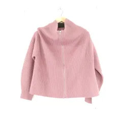 未使用 FRAY I.D フレイアイディー FWNT245026 2wayオフショルスキッパージップニット F ナイロン ウール 他 長袖 パーカー レディース AM8784A93 のサムネイル