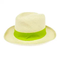 Hat attack ハットアタック 中折れハット 表記サイズ:F USA製/天然草/    アイボリー ユニセックス / 240001204557のサムネイル