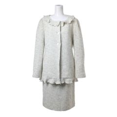 CHANELBOUTIQUE シャネル97A ツイードジャケットCCマーク40 - メルカリ