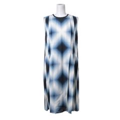 FENDI ティアード フリルワンピース シルク100% 緑 サイズ42 - メルカリ
