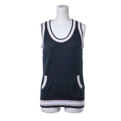 028 CHANEL シャネル ドライバーズニット スポーツライン ココマーク