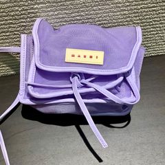 MARNI（マルニ）ナイロンアクリルバイカラーサコッシュ - メルカリ