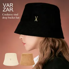 VARZAR バザール Corduroy stud drop bucket hat バケットハット