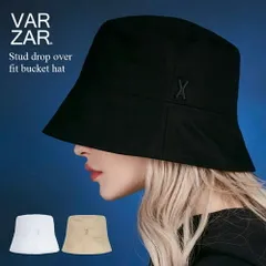VARZAR バザール Stud drop over fit bucket hat バケットハット