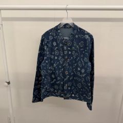 SIMCOジップ ミリタリー キルティングライナージャケット オリーブ 