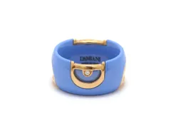 Damiani ダミアーニ  Dアイコンリング 指輪 貴金属･宝石 ジュエリー 20072913  セラミック/ピンクゴールド/ダイヤモンド 8.5号 ブルー レディース【中古】460のサムネイル