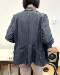 KENZO デニムジャケット レーストリム付き - メルカリ