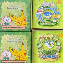 ポケモン シークレットハニー アーバンフォレスト ルーレット ピンバッジ パチリス レオ 30周年 ポップアップ