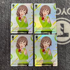 바이스 슈발츠 아이돌 마스터 신데렐라 걸즈 의지할 사무원 치카와 치히로 PR 4장 세트 IMC/WE51-P01S