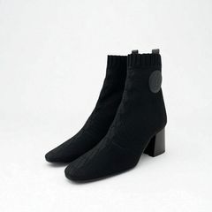 美品✨️ エルメス バウンシング ファブリック スエード レディース 