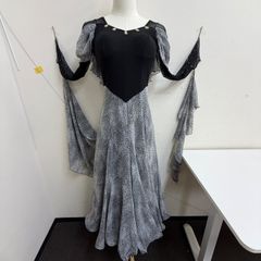 HERMOSA】フラメンコ衣装 トップス ブラウス オレンジ フレア袖 - メルカリ