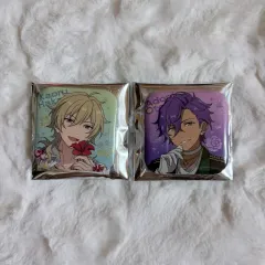 あんさんぶるスターズ！ 星型 スクエア 缶バッジ 羽風 薫 乙狩 アドニス UNDEAD 中国あんスタ