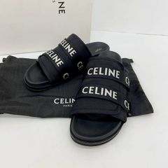 未使用】CELINE ビリー ストラッピー サンダル ブラック 42 - メルカリ