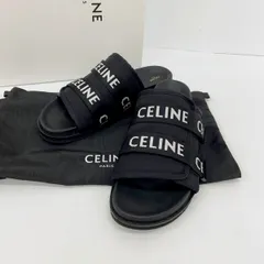 CELINE セリーヌ PITEA STRAPPY ピーテオ ストラッピー スポーツサンダル 大きいサイズ 362785085C メンズ サイズ44 ブラック 靴 DF19091■のサムネイル