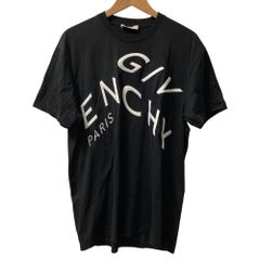 希少デザイン☆Givenchy ジバンシー Tシャツ XXSサイズ ブラック 黒 