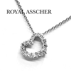 ロイヤルアッシャー K18 ダイヤ ネックレス 0.05ct 定価13万 - メルカリ