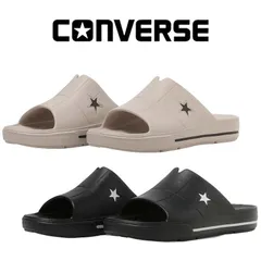 CONVERSE コンバース ONE STAR SLIDESANDAL ワンスター スライドサンダル メンズ レディース 一つ星 軽量 ポップ クラシック 遊び心のあるモデル グレー ブラック /HS/STのサムネイル