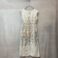 チェスティ あじさい アジサイ 紫陽花 フラワーワンピース刺繍 エン