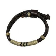 RRL(ダブルアールエル) Rawhide Leather Bracelet ローハイド レザー ブレスレット ブラウンのサムネイル