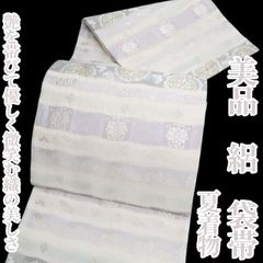 ⭐️新品未使用⭐️洗濯機で洗える正絹着物 洗える正絹 小紋 夏単衣 