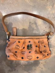 内側綺麗】MCM エムシーエム ヴィセトス ショルダーバッグ 筒型 ドラム
