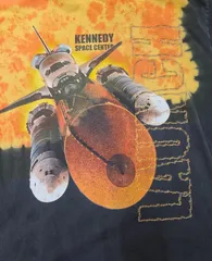 00s【ケネディ宇宙センター】　KenedySpaceCenter　プリントTシャツ　コットン素材　サイズＸＬのサムネイル