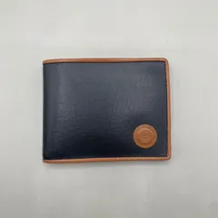 希少　美品　Christian Dior クリスチャンディオール　二つ折り財布　ロゴ型押し　レザー　黒　茶のサムネイル