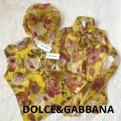 値下げ可能です】Dolce & Gabbana 花 シフォン フラワー - メルカリ