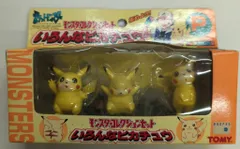 トミー モンスターコレクションセット/塗装済完全保存版 ポケットモンスター いろんなピカチュウ P