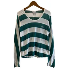 【中古】　Vivienne Westwood　トップス　長袖　クルーネック　ボーダー　ワンポイント　刺しゅう　日本製　古着　/2496のサムネイル