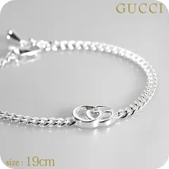 【新品】グッチ GUCCI アクセサリー メンズ 814917-J8400-8106-19 ダブルGのサムネイル