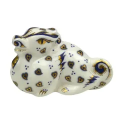 Royal crown derby ロイヤルクラウンダービー ペーパーウェイト 干支 シリーズ 2012年 辰年 ドラゴン ゴールド・ストッパー 置物 インテリアのサムネイル