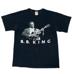 B.B.KING ビービーキング ビンテージ フォト Tシャツ L 古着 バンT 