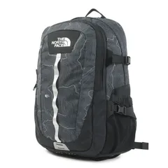 【新品同様】THE NORTH FACE ノースフェイス バッグ TNFブラックトポプリント(KT) 黒 | ホットショット バックパック (HOT SHOT) | ブランド カバン【メンズ】【中古】のサムネイル