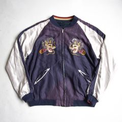 希少✨オニツカタイガー 阪神淡路大震災復興記念 鳳凰 スカジャン M