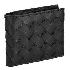 【即購入歓迎】BOTTEGA VENETA 二つ折り財布 ボッテガヴェネタ二つ折り長財布 ブラック 754470 - メルカリ
