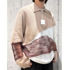 yo BIOTOP 25SS cupro gather puff blouseヴィンテージ風製品洗い加工
