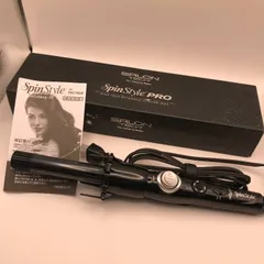 タ　サロンテック・自動カールヘアアイロン スピンスタイルプロのサムネイル