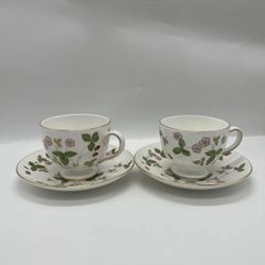 ウェッジウッド 27cm 2枚 ワイルドストロベリー & ブループラム日本