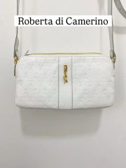 Roberta di Camerino ホワイト ショルダーバッグ Roberta di Camerino