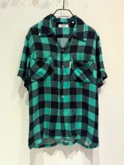 H.R.MARKET ドット柄 半袖シャツ グリーン0サイズ - メルカリ