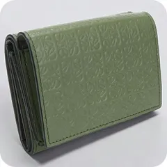 ロエベ LOEWE 財布 レディース  リピートアナグラム トライフォールドウォレット