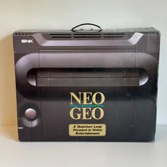 5-159【ほぼ未使用】NEO-GEO 本体 SNK 箱付き 当時物 完動品のサムネイル