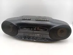SHARP シャープ ダブルラジカセ QT-C150 ラジオ CD ジャンク品 ラジオ可 カセット可_S9660のサムネイル