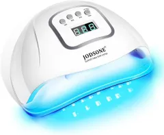JODSONE UV LEDネイルランプ、ジェルポリッシュ用ネイルドライヤー、24個のライトビーズ付きジェルネイルランプ、自動センサーと4つのタイマー付きジェルネイル用LEDネイルライト ネイルドライヤー"のサムネイル