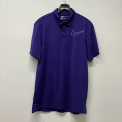 ナイキ ゴルフ ドライフィット パープル カラーTシャツ Mのサムネイル
