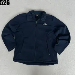 THE NORTH FACE ザノースフェイス ネイビー フリース ジップアップ ジャケット M