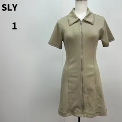 SLY ワンピース 1 ベージュ Beige レディース 春夏 Y2K ストリート【m120】